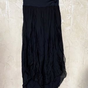 NWT Flowing Black Sulk Look Made in Italy
